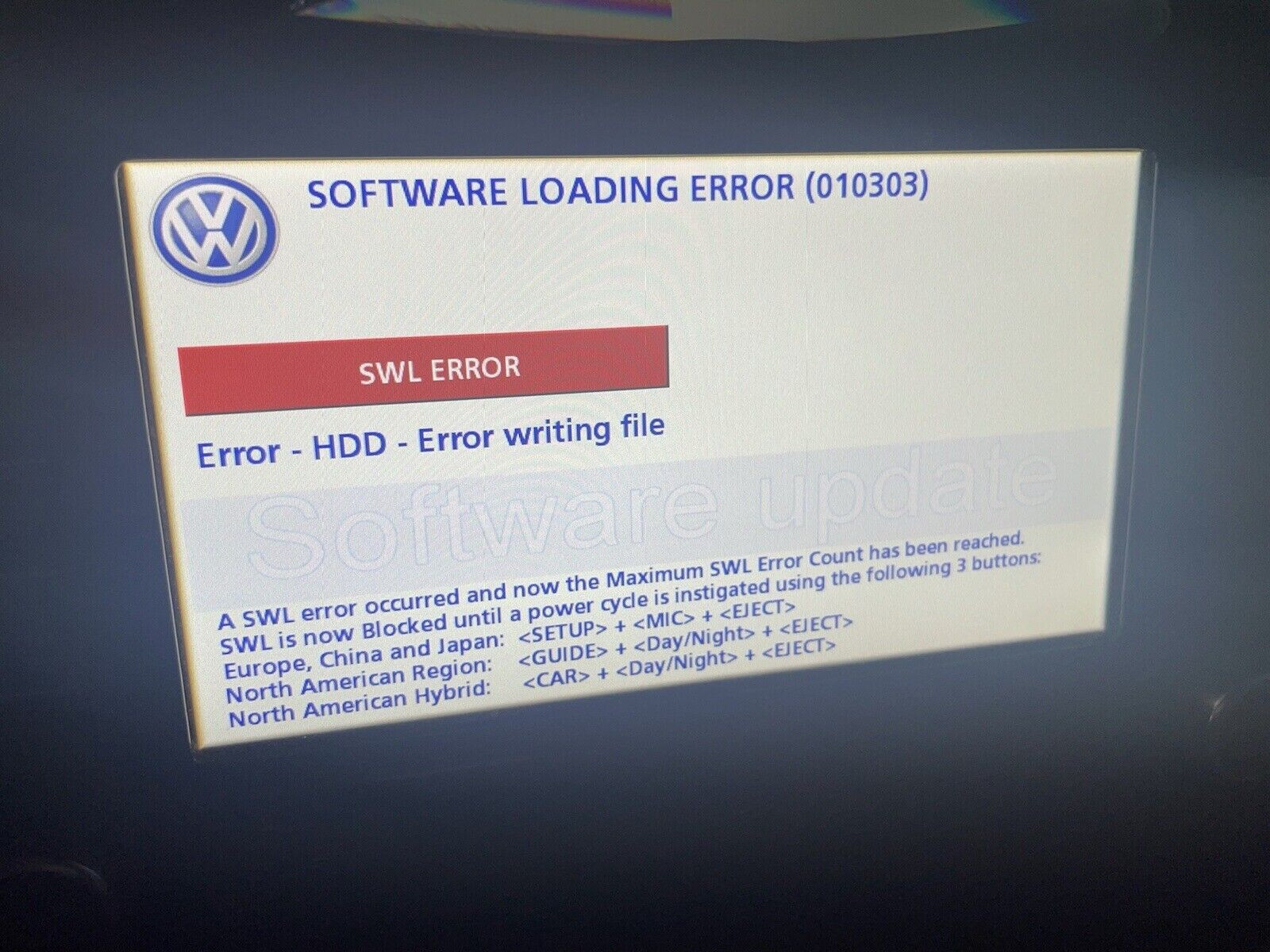 VW Skoda Seat Radio Rns 510 Head Unit No Power No Display Repair Service_7